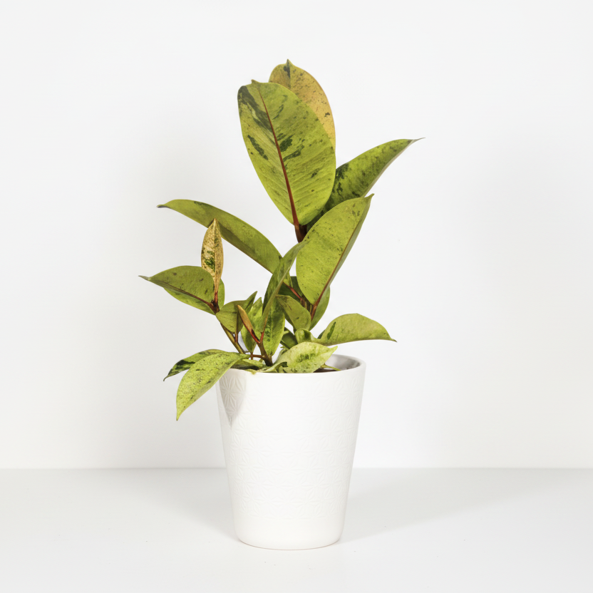 Ficus Elastica 'Moonshine' (LG)